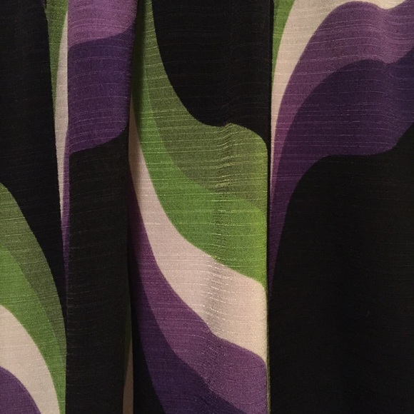 Purple and green blouse π - Picture 7 of 7